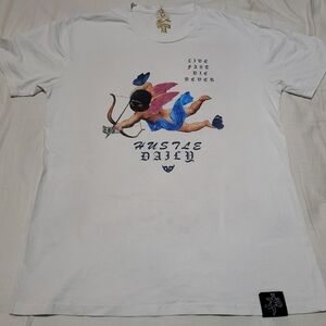 White Graphic Kids T-Shirt